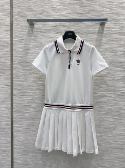 CHD Vibe Short Pleated Polo Dress Limited