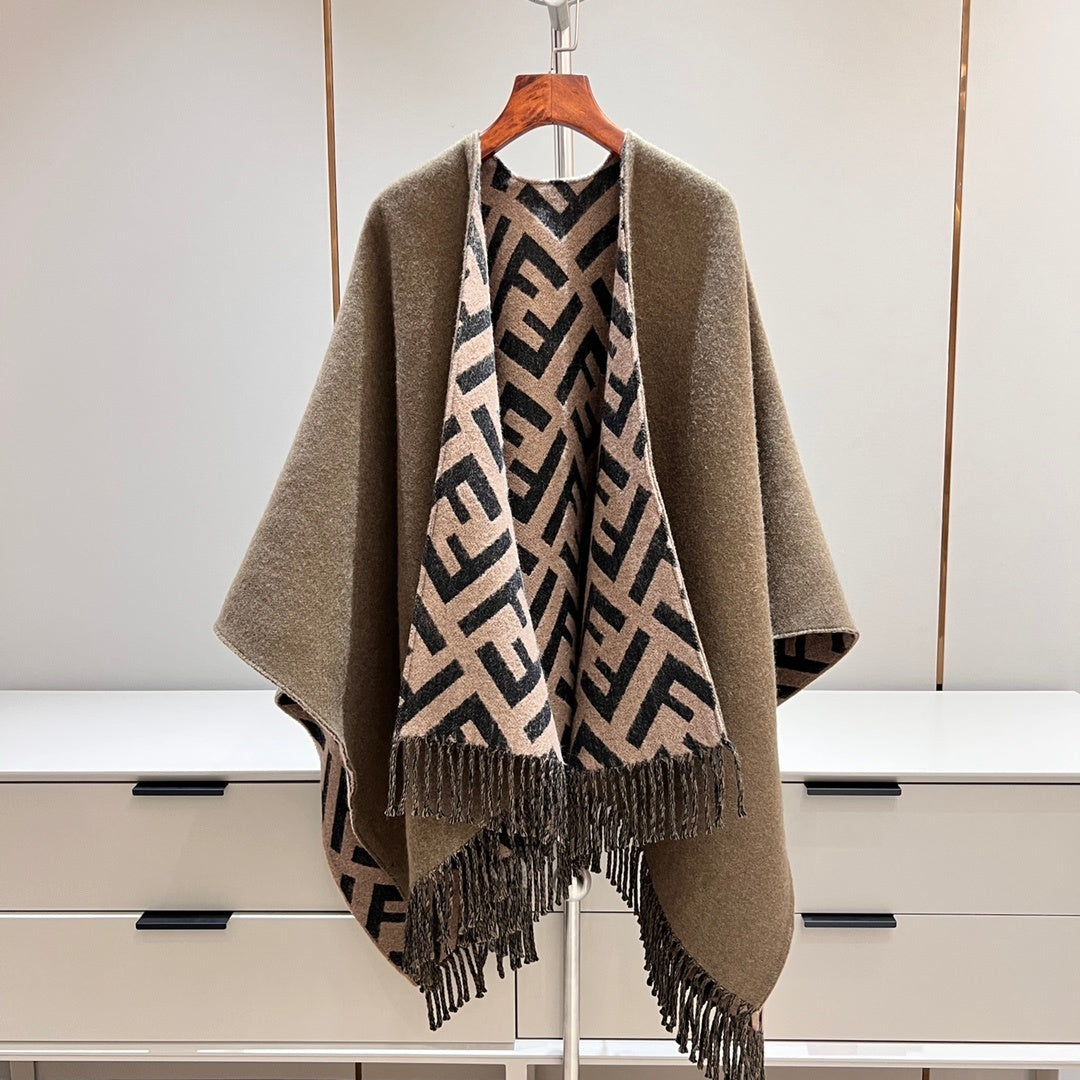 FEN Scarf Poncho 3 Color 's