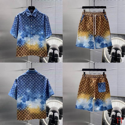 LU Man Sport Suits Summer