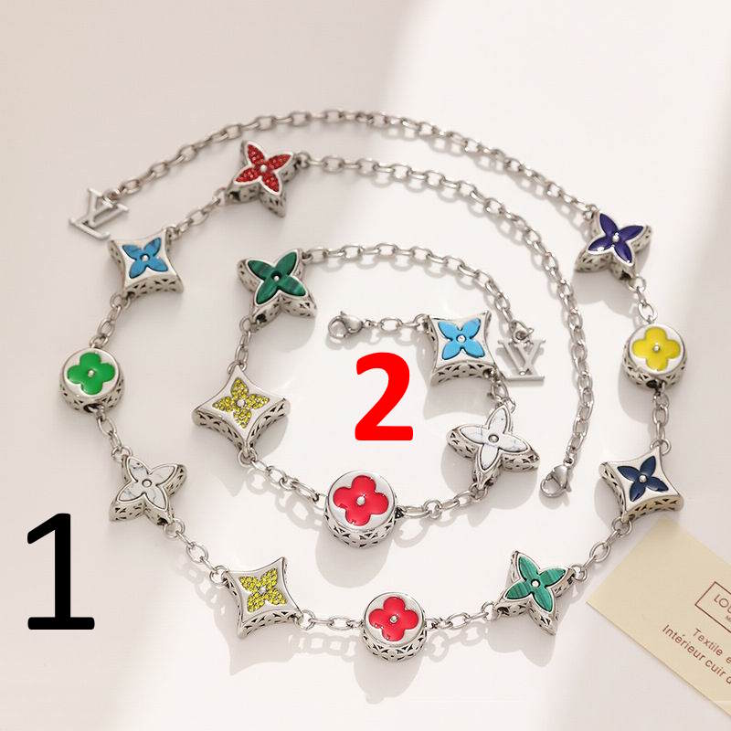 LU Fashion Bracelet and Necklaces