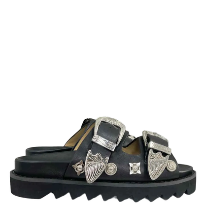 TOGA stud-embellished leather  Slippers  Woman