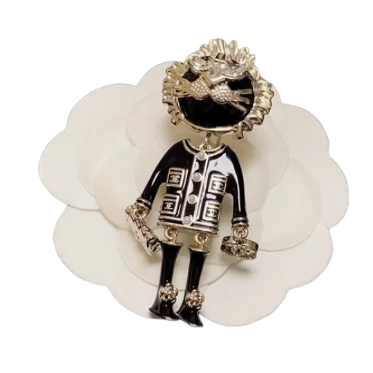 CHD  Brooch