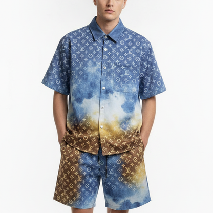 LU Man Sport Suits Summer