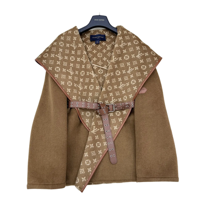 LU Hooded Woman Wool Jacket Limited