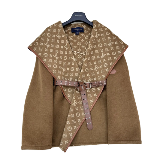 LU Hooded Woman Wool Jacket Limited