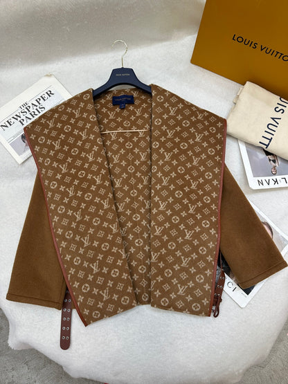 LU Hooded Woman Wool Jacket Limited