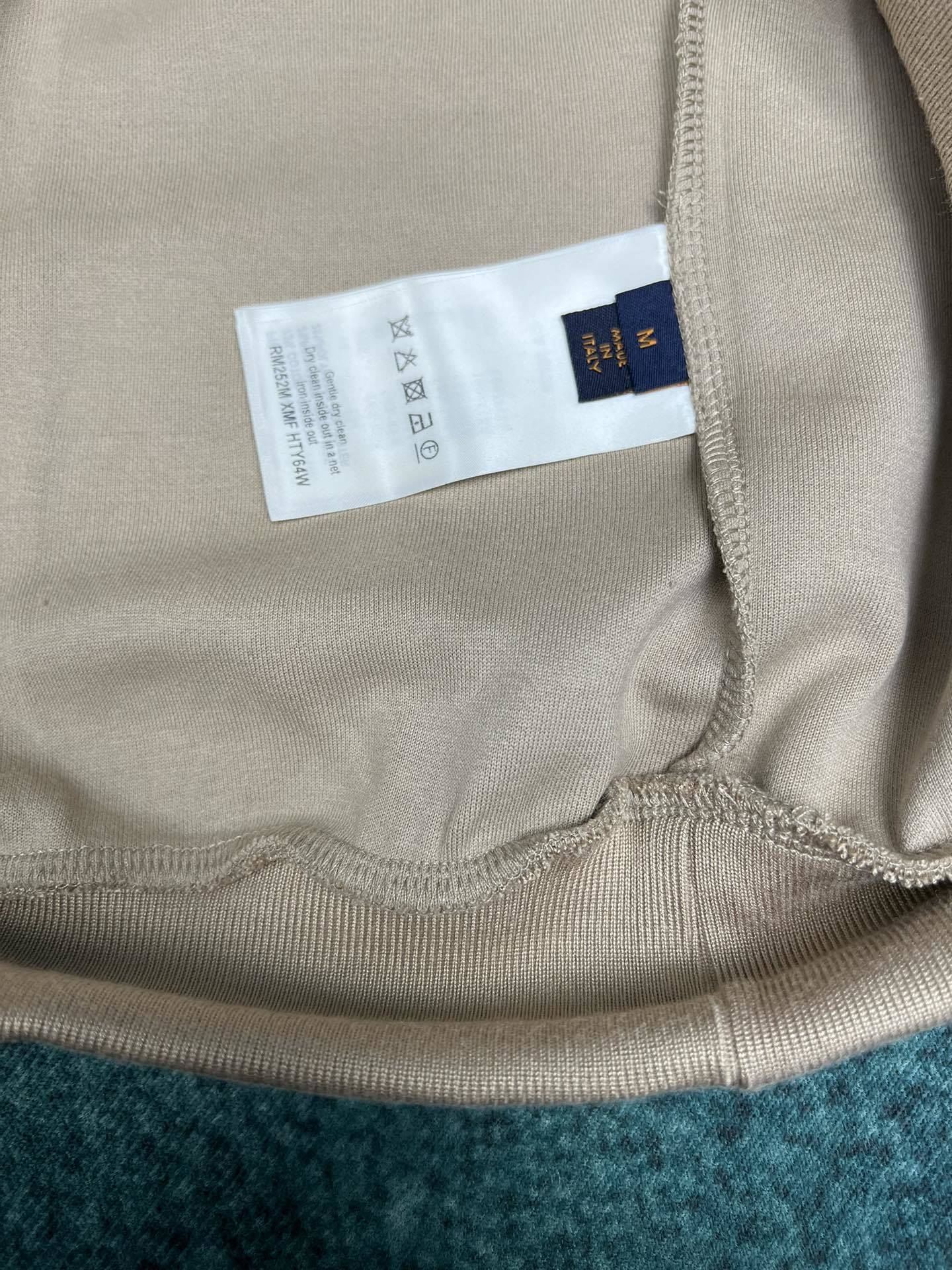 LU Damier Hybrid Half-Zip Workwear Pullover Jacket   Man Ioff