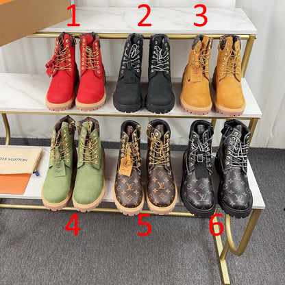 LU x TIMBER LAND  Boots 9 Color's