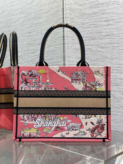 CHD Canvas Shipping Tote Bag  36 cm