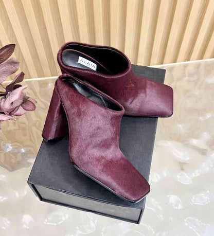 AL1A Shoes Mule heels  Woman