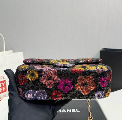 CHL Sequin  bag 20 cm
