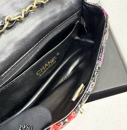 CHL Sequin  bag 20 cm