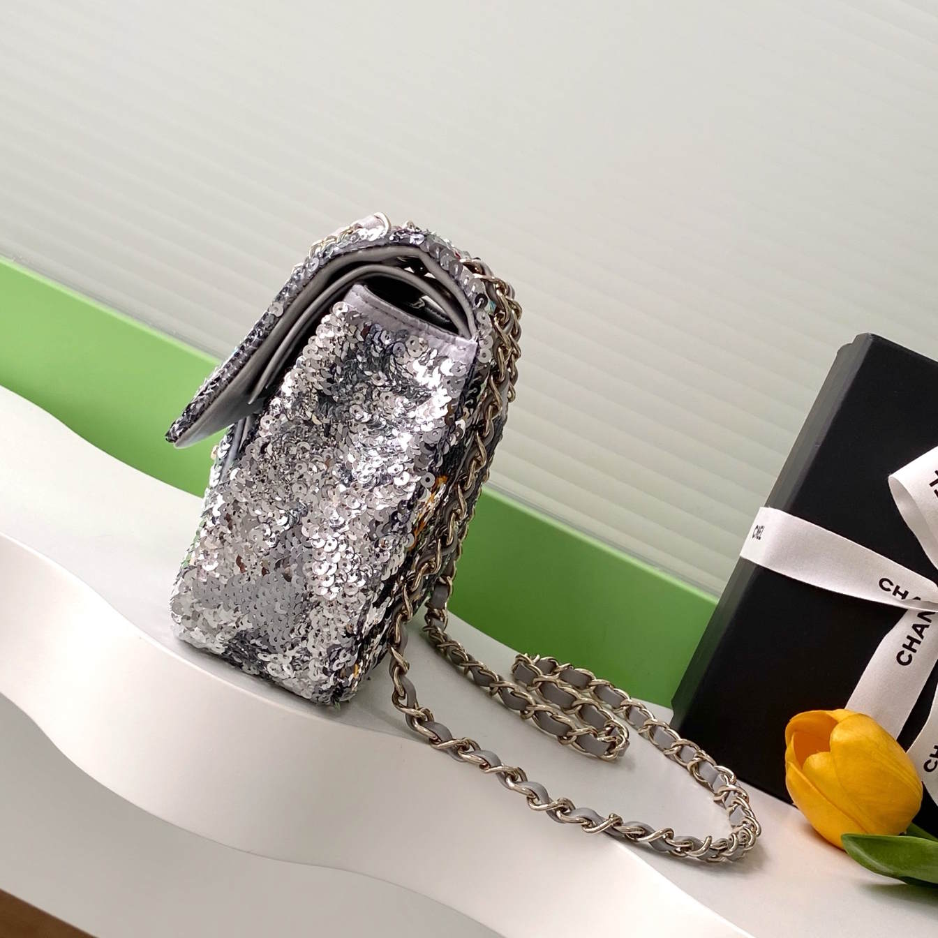 CHL Bag 2 Color's Sequined 2 5 cm