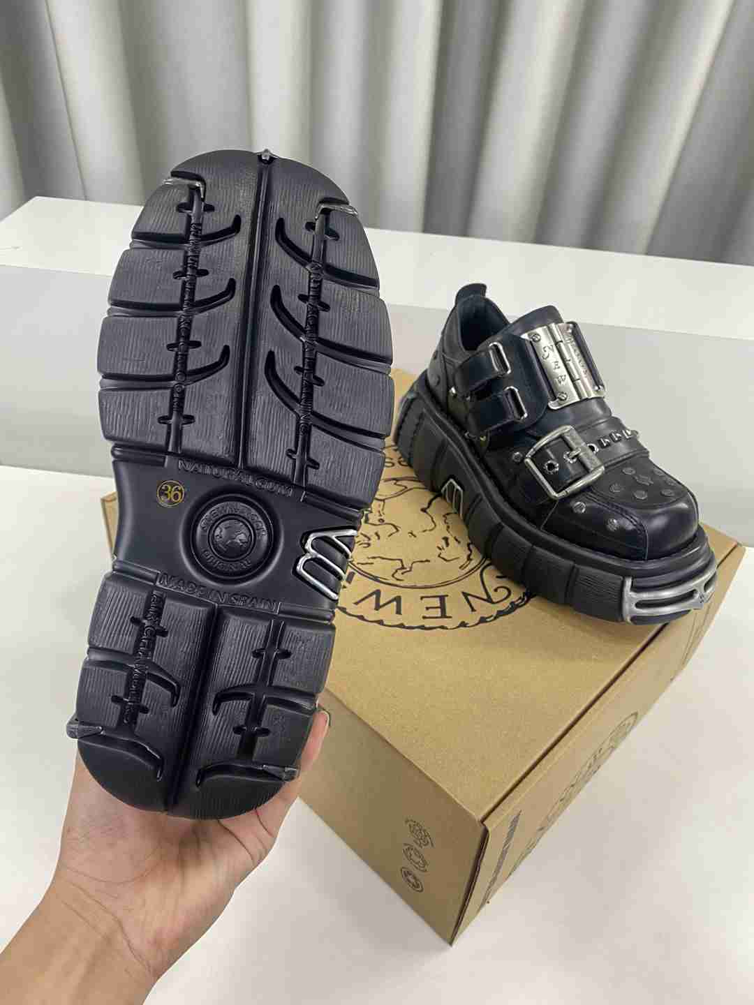 NEW ROCK Shoes Woman Wedge