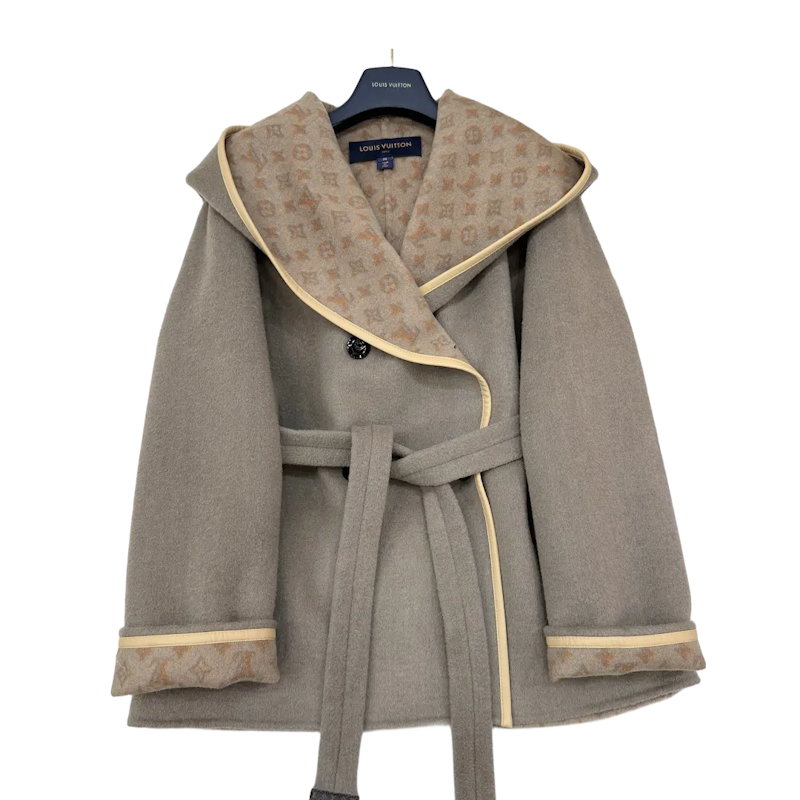 LU Hooded Woman Wool Jacket Limited