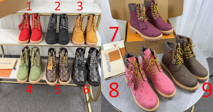LU x TIMBER LAND  Boots 9 Color's