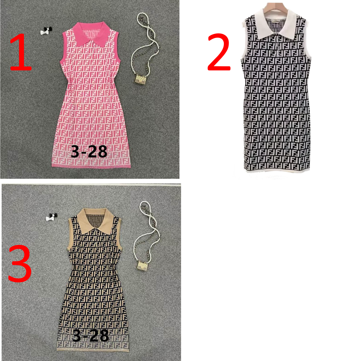 FEN  Dress  3 Color's