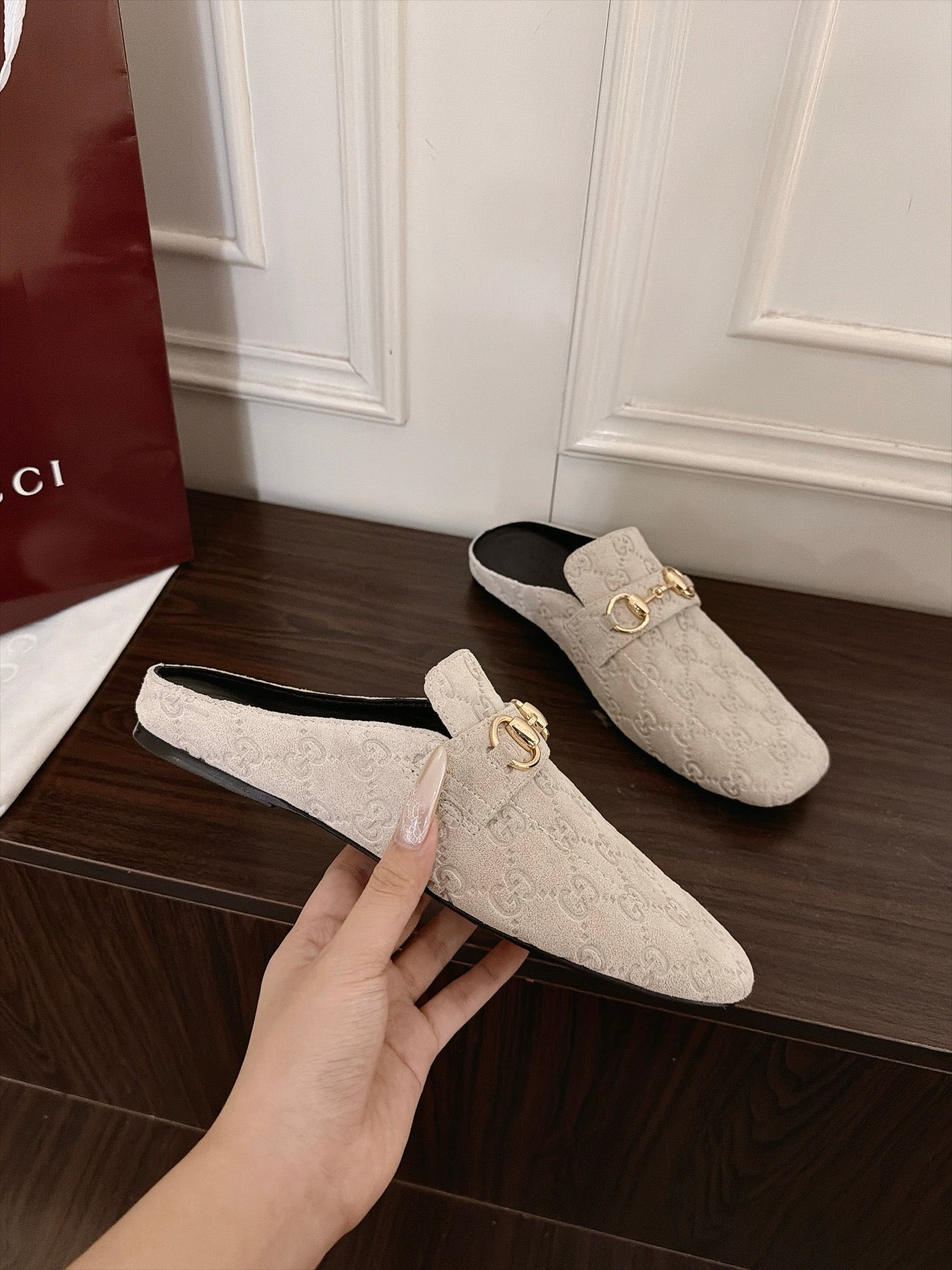 GU mules shoes 2 Color's