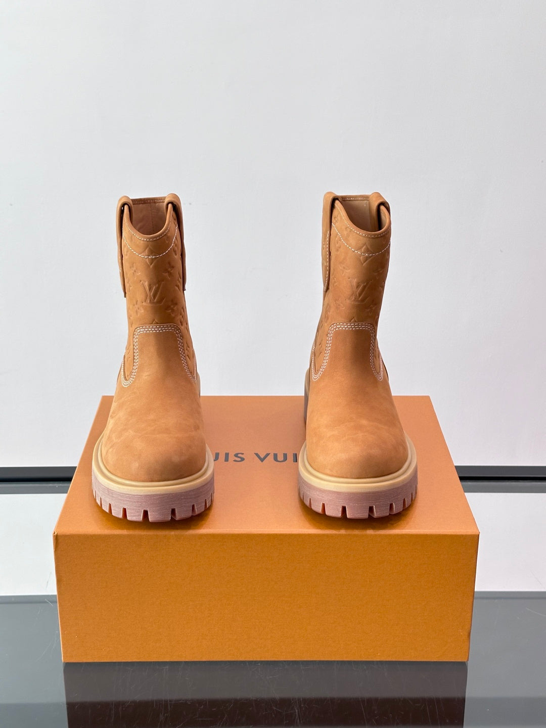 LU Man Cowboy Boots  Man 2 Color's 46