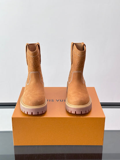 LU Man Cowboy Boots  Man 2 Color's 46