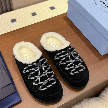 PRD Mule Shearling sandal 3 Color's