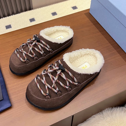 PRD Mule Shearling sandal 3 Color's