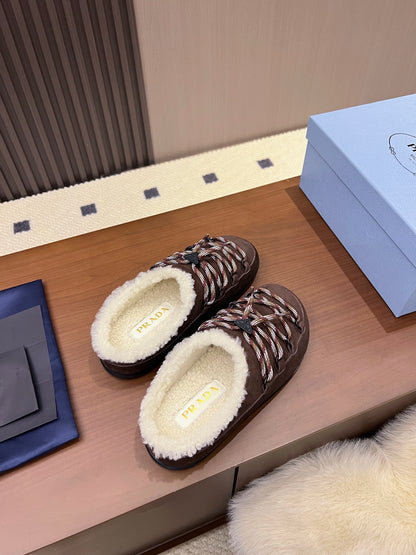 PRD Mule Shearling sandal 3 Color's