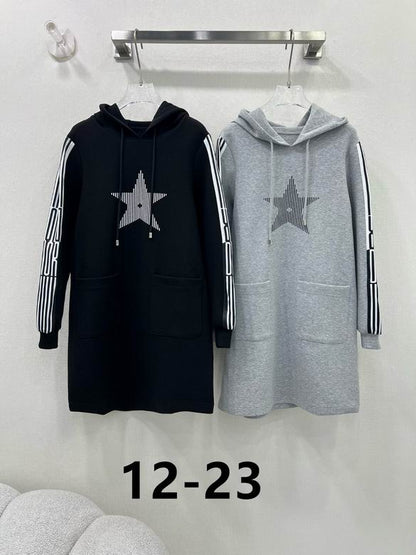 CHD  Cotton Dress Hooded 2 Color's Limited