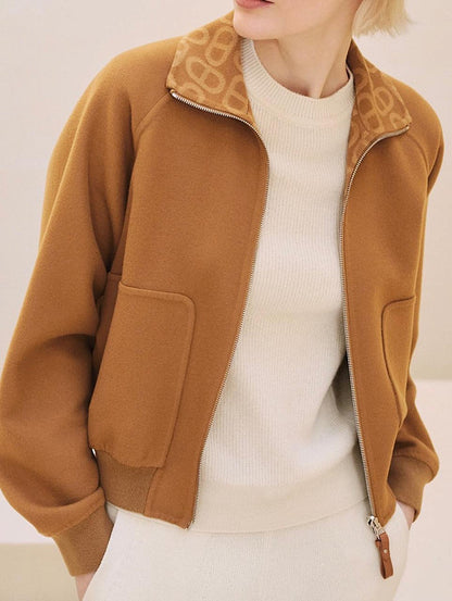 HRM Hooded Woman Wool Jacket 3 Color's Limited