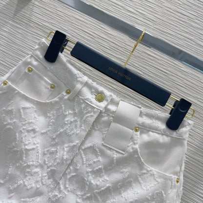 LU Pants Shorts Denim Woman Limited