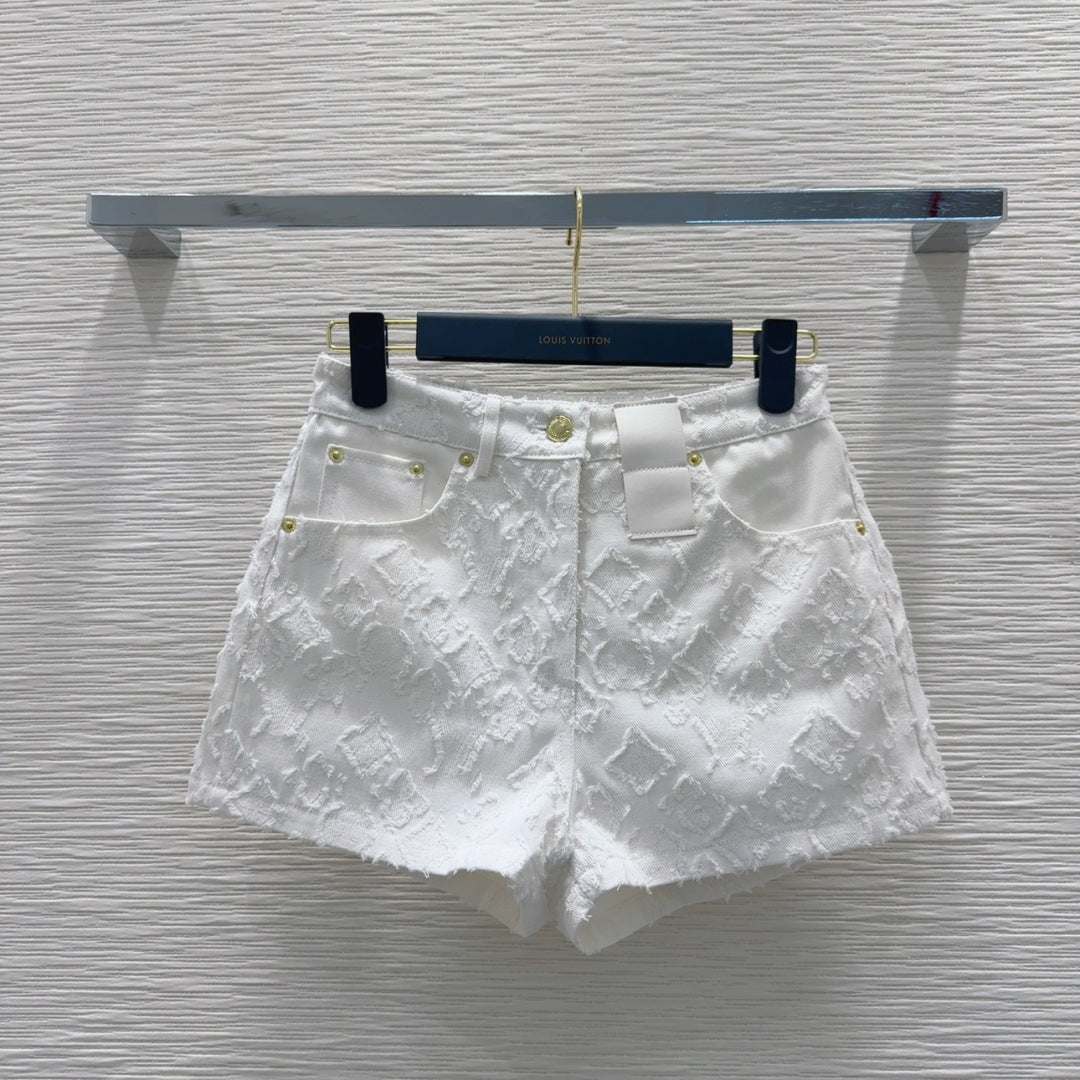 LU Pants Shorts Denim Woman Limited