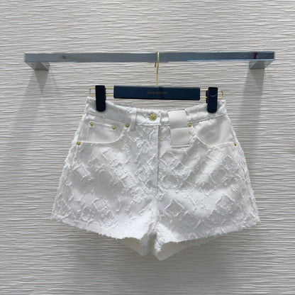 LU Pants Shorts Denim Woman Limited