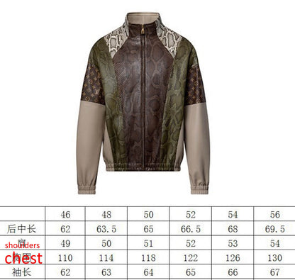 LU Leather Mix Jacket Man Limited