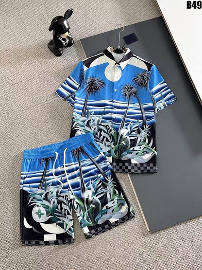 LU Man Sport Suits Summer