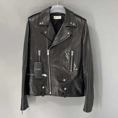 Y L Leather Biker jacket  Woman QQ 2 Color's