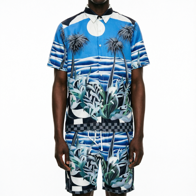 LU Man Sport Suits Summer