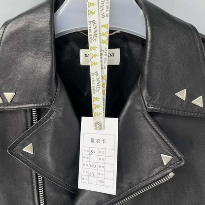 Y L Leather Biker jacket  Woman QQ 2 Color's