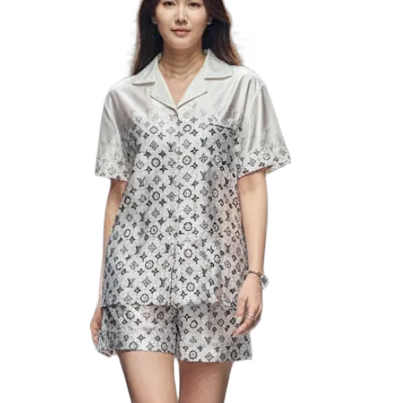 LU Clothing Jacket Set Pajama