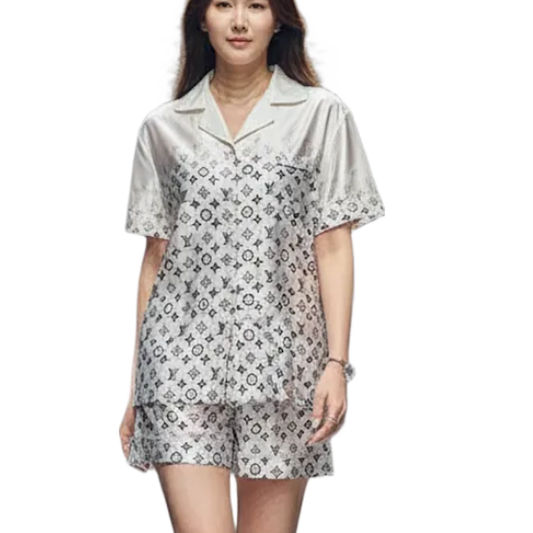 LU Clothing Jacket Set Pajama