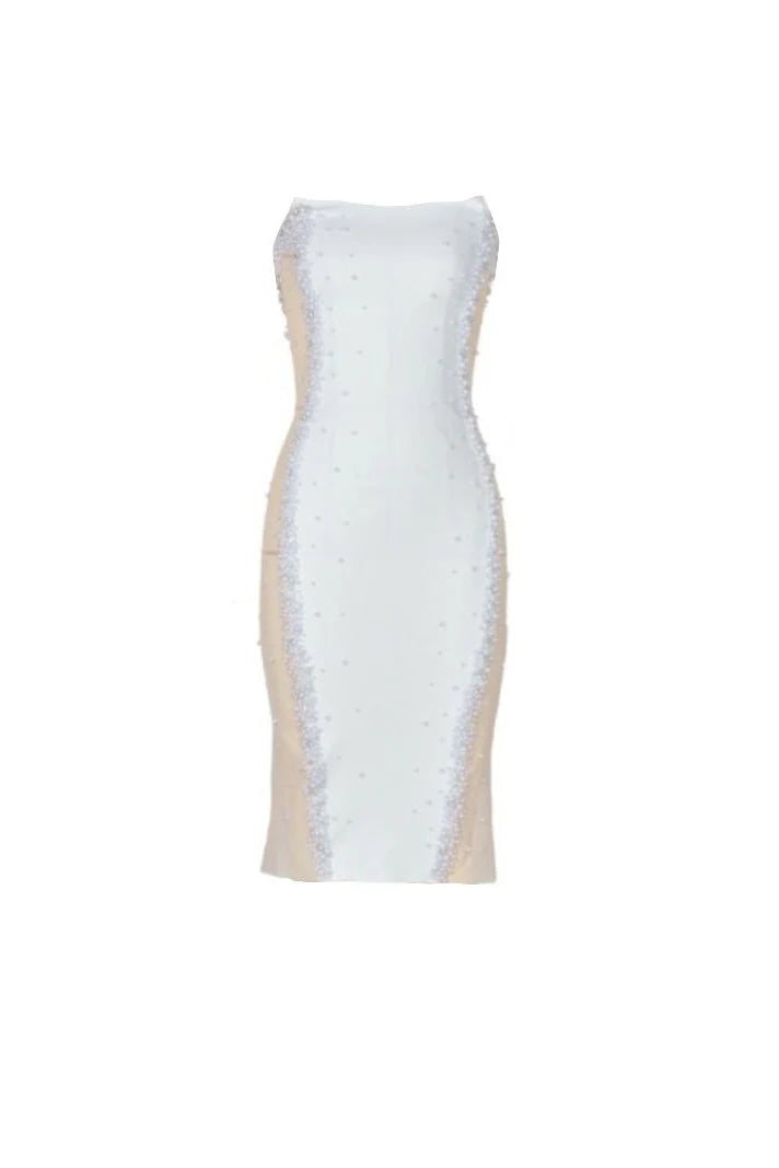 HERVE Party dress Glass beads wedding 2 Color's