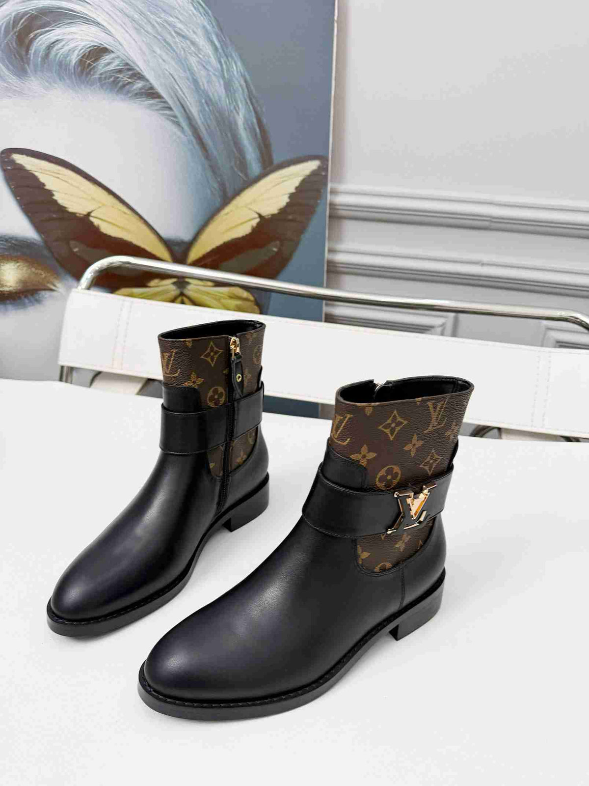 LU Boots monogram Low