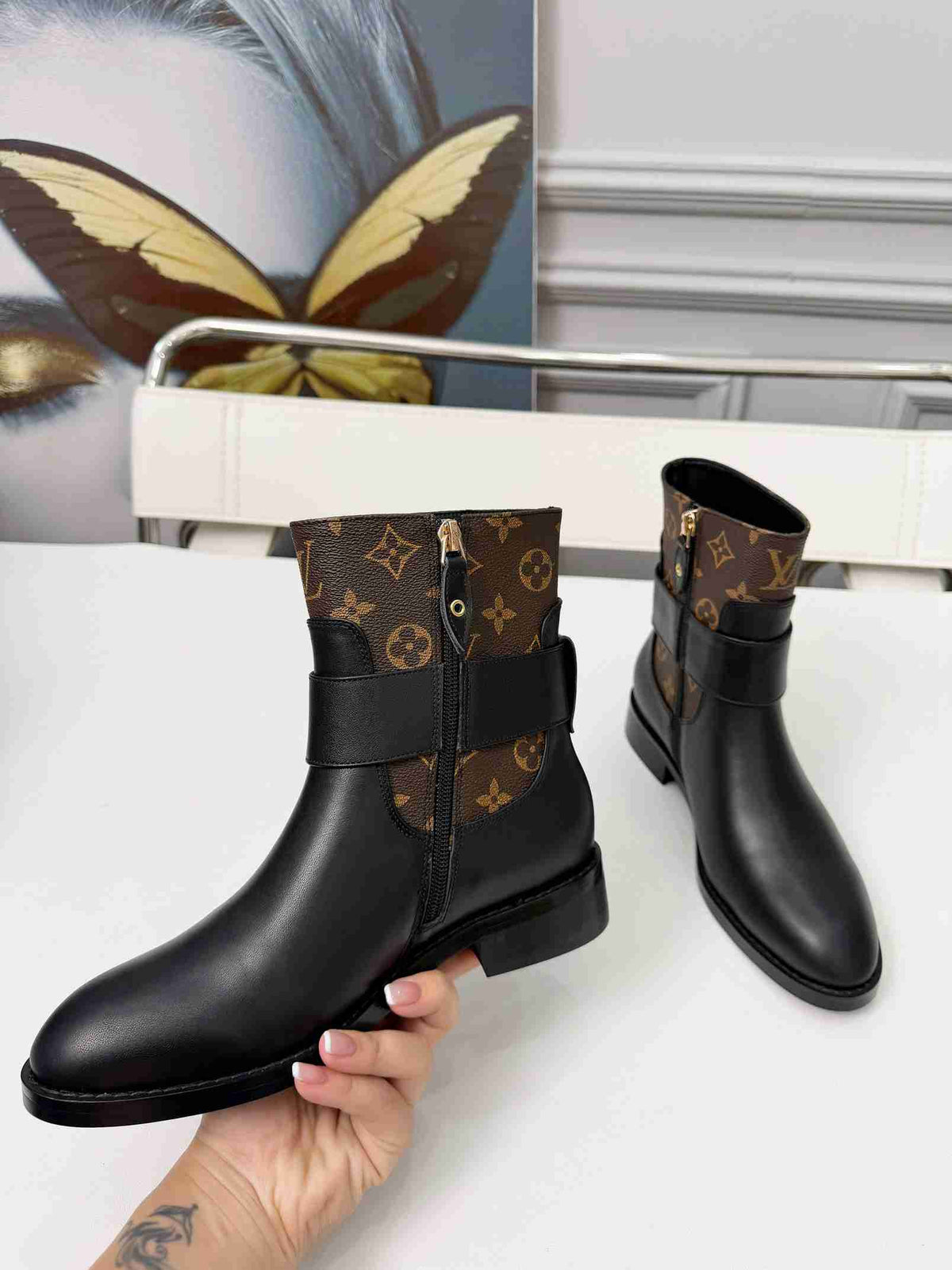 LU Boots monogram Low