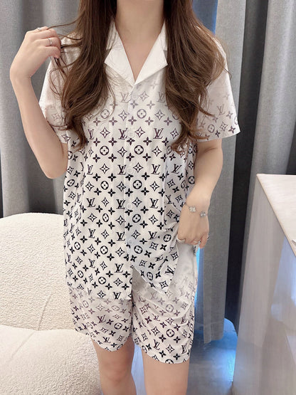 LU Clothing Jacket Set Pajama