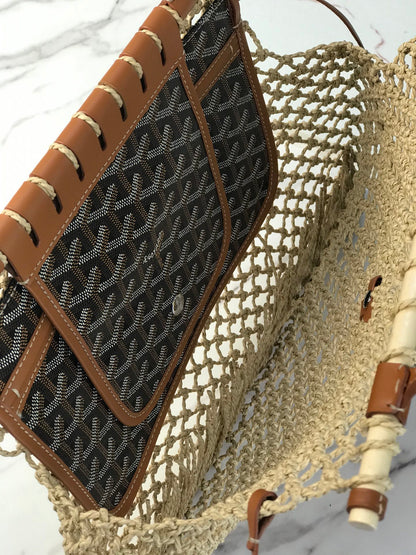 A*GO Net Raffia aligre  bag 36 cm