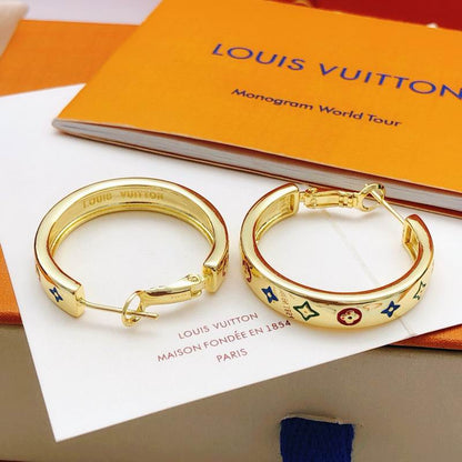 LU  Fashion Earrings 3 Color's