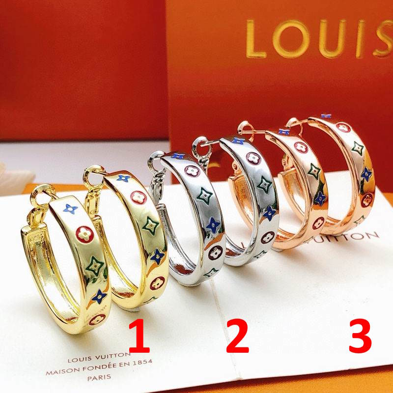 LU  Fashion Earrings 3 Color's