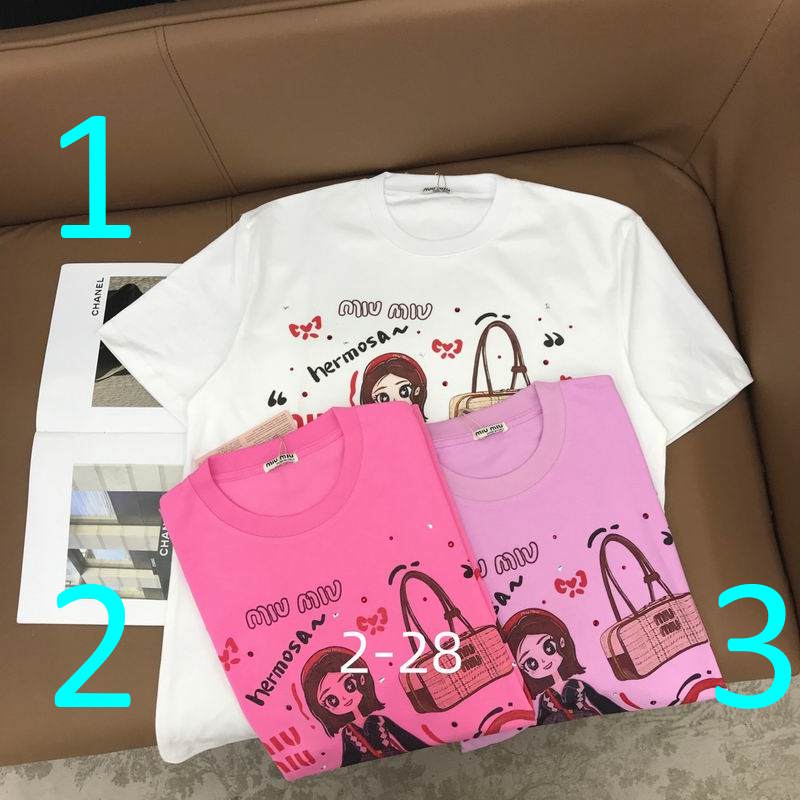 MI MI  Woman T- Shirt short sleeve 3 Color's