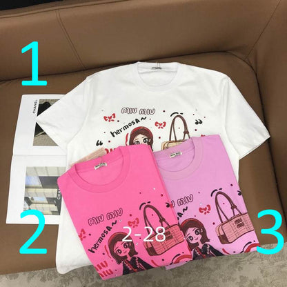 MI MI  Woman T- Shirt short sleeve 3 Color's
