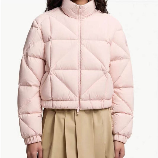 MONCRL Woman Down Jacket Pink 2 Color 's
