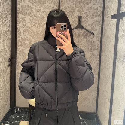 MONCRL Woman Down Jacket Pink 2 Color 's